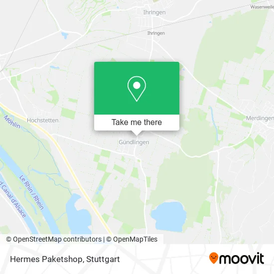 Карта Hermes Paketshop