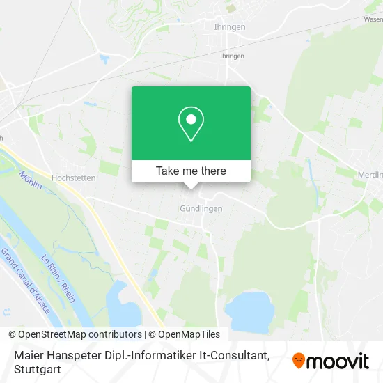 Карта Maier Hanspeter Dipl.-Informatiker It-Consultant