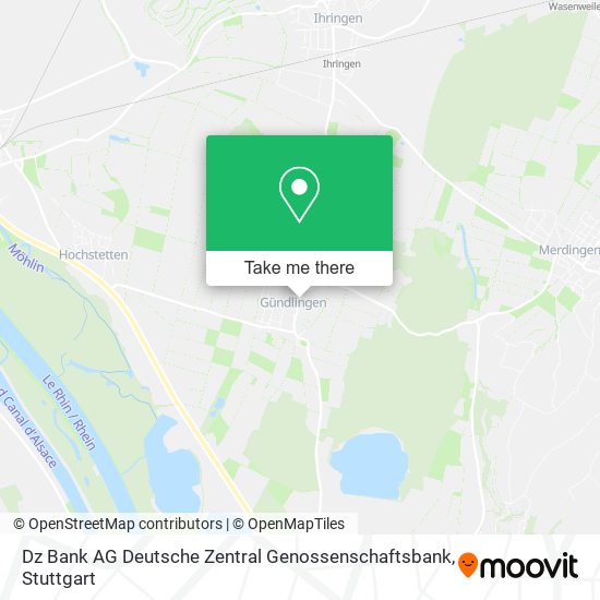 Dz Bank AG Deutsche Zentral Genossenschaftsbank map