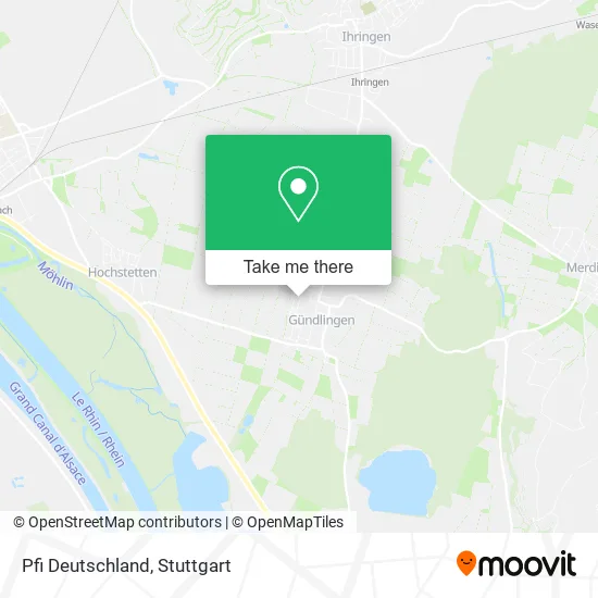 Карта Pfi Deutschland