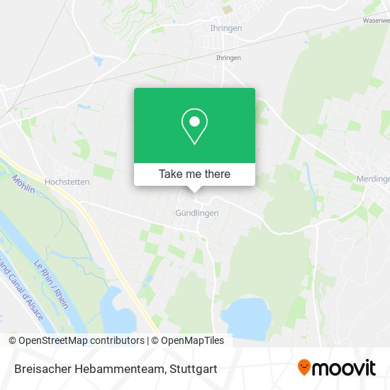 Breisacher Hebammenteam map