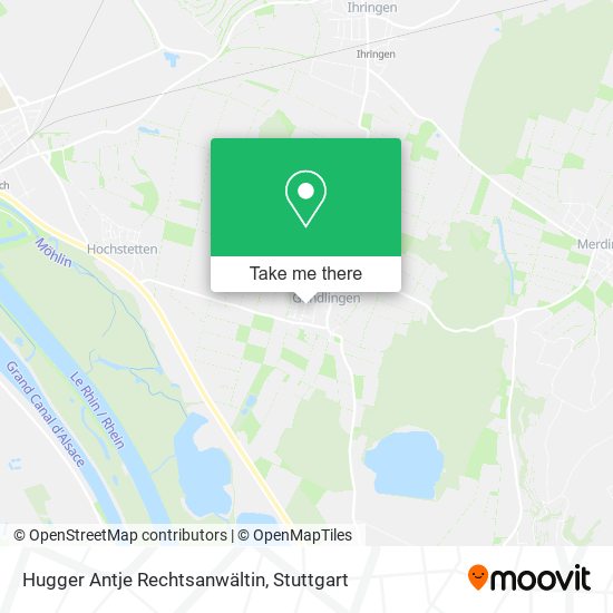 Hugger Antje Rechtsanwältin map