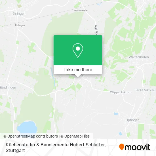Küchenstudio & Bauelemente Hubert Schlatter map