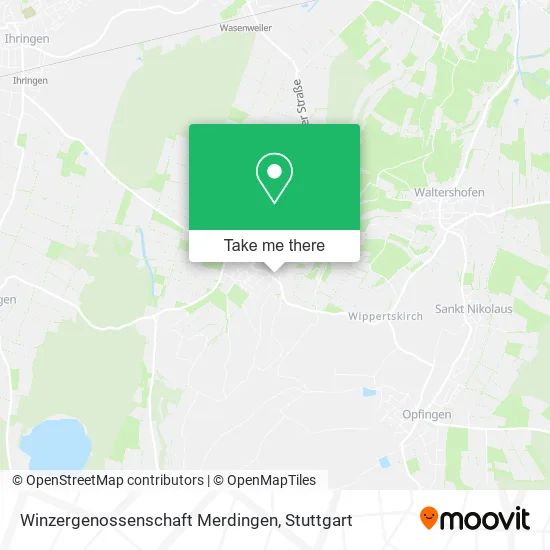 Winzergenossenschaft Merdingen map