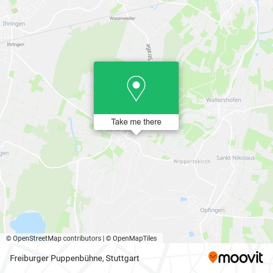 Freiburger Puppenbühne map
