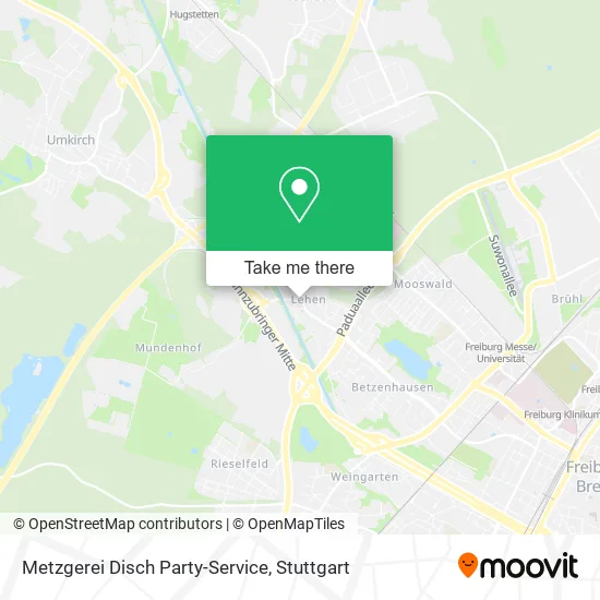 Карта Metzgerei Disch Party-Service