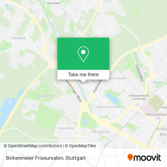 Карта Birkenmeier Friseursalon
