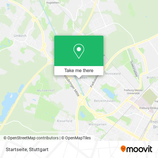 Карта Startseite