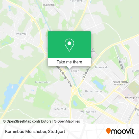 Карта Kaminbau Münzhuber