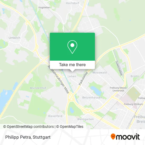Карта Philipp Petra