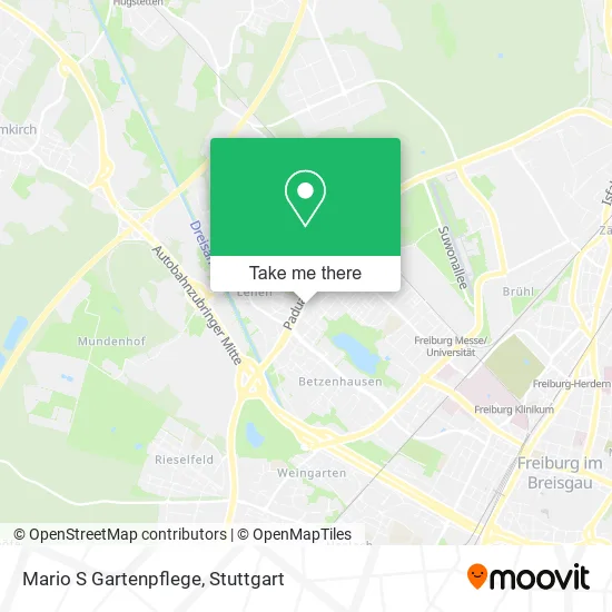 Карта Mario S Gartenpflege
