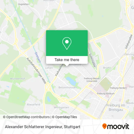 Карта Alexander Schlatterer Ingenieur