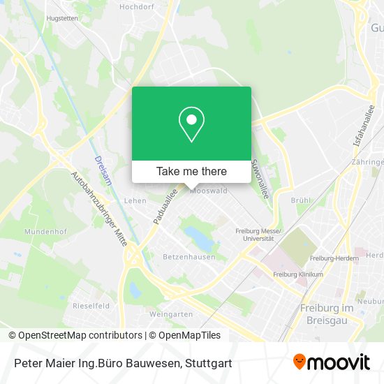 Peter Maier Ing.Büro Bauwesen map