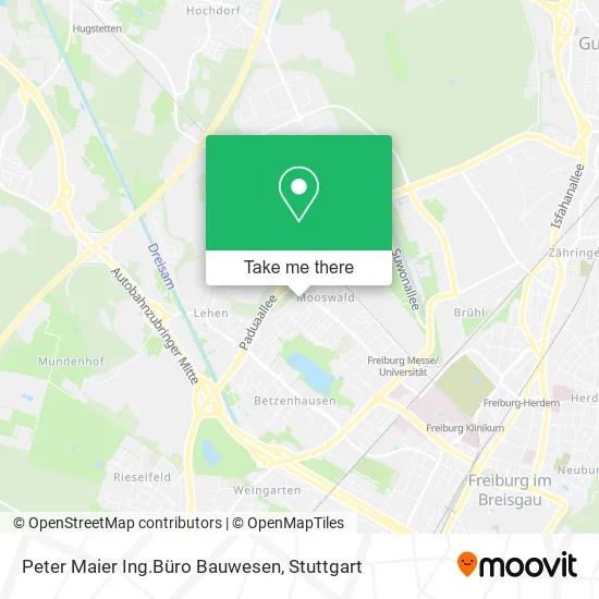 Карта Peter Maier Ing.Büro Bauwesen