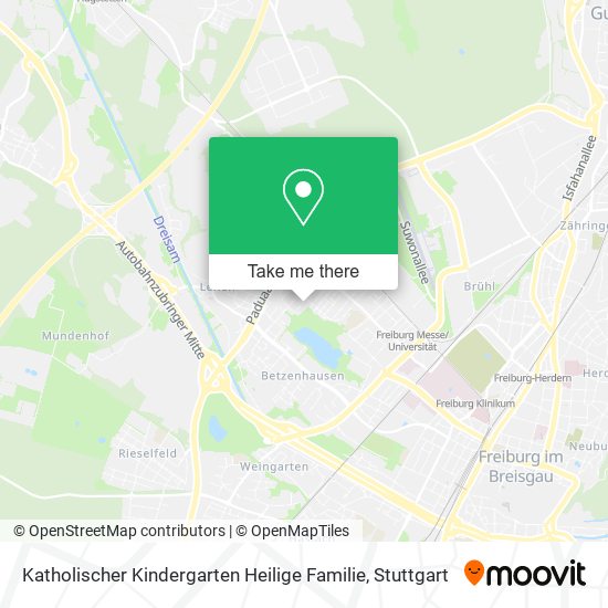 Katholischer Kindergarten Heilige Familie map