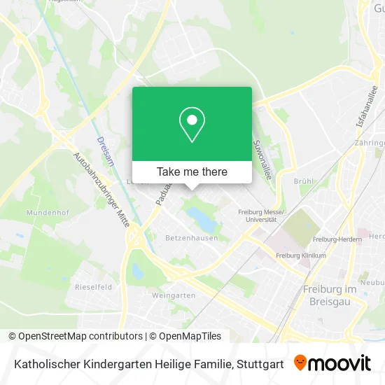 Карта Katholischer Kindergarten Heilige Familie