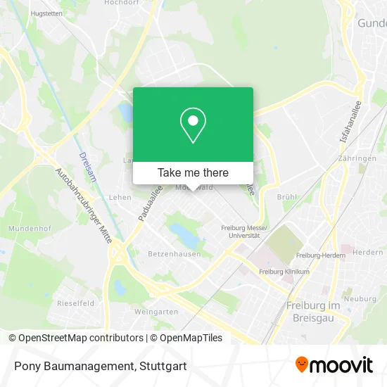Карта Pony Baumanagement