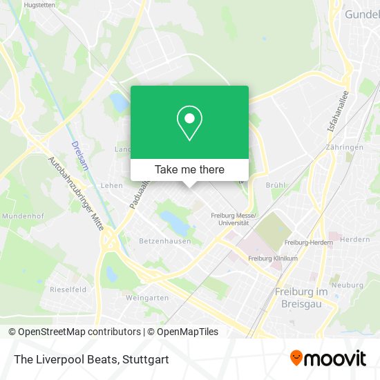 The Liverpool Beats map
