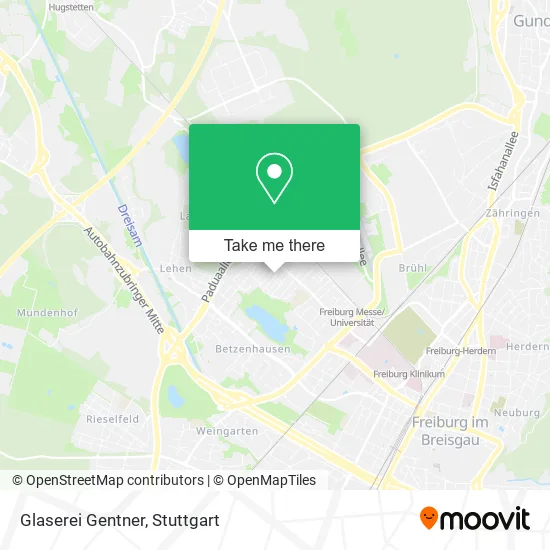 Карта Glaserei Gentner