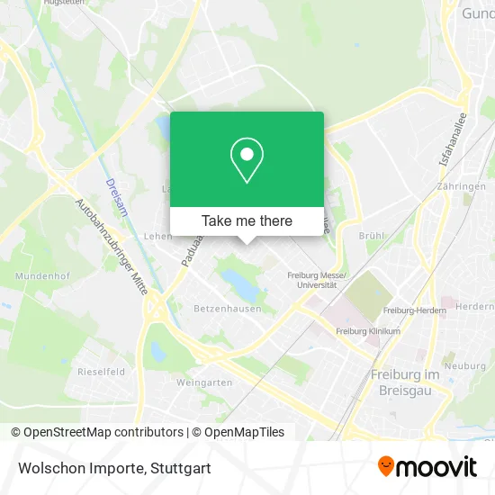 Карта Wolschon Importe