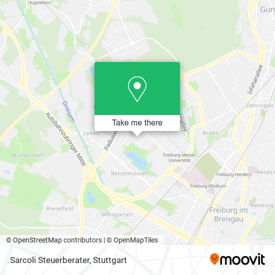 Sarcoli Steuerberater map