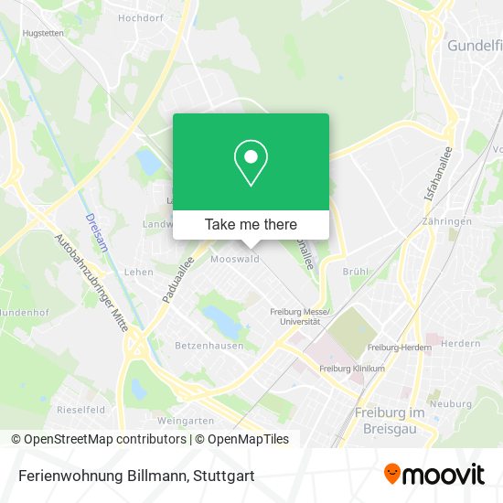 Ferienwohnung Billmann map