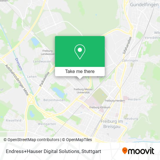 Endress+Hauser Digital Solutions map