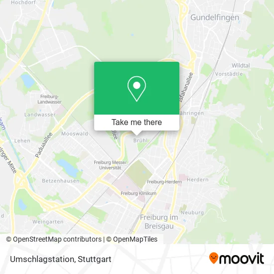 Карта Umschlagstation