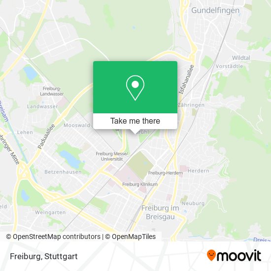 Карта Freiburg