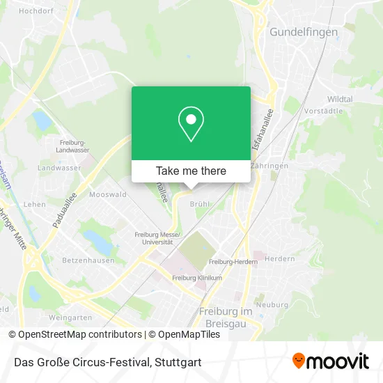 Карта Das Große Circus-Festival