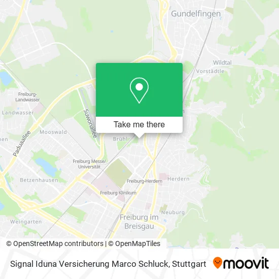 Карта Signal Iduna Versicherung Marco Schluck