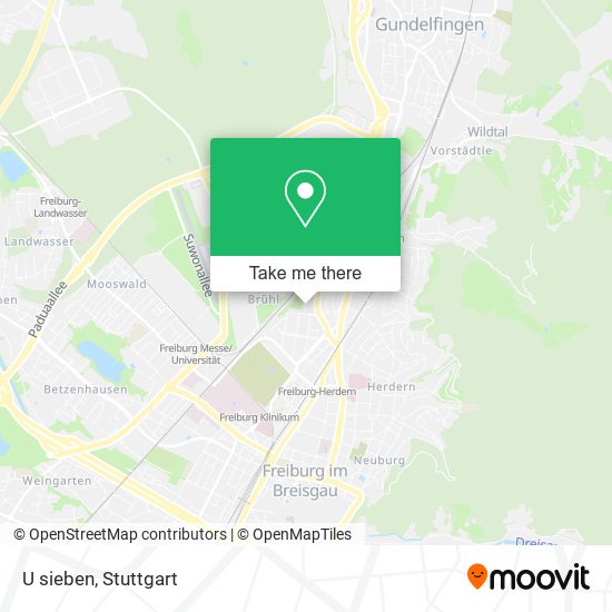 Карта U sieben