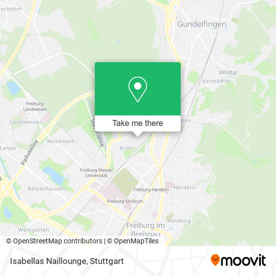 Isabellas Naillounge map