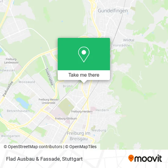 Карта Flad Ausbau & Fassade