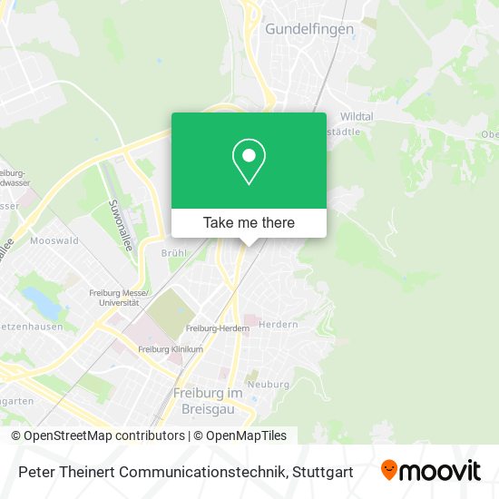 Peter Theinert Communicationstechnik map