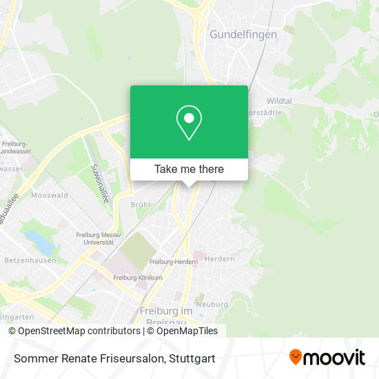Карта Sommer Renate Friseursalon