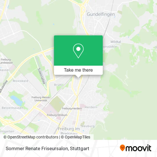 Карта Sommer Renate Friseursalon