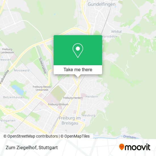 Карта Zum Ziegelhof