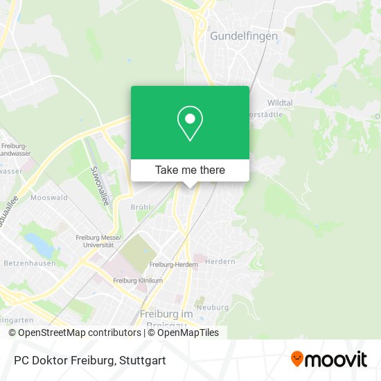 Карта PC Doktor Freiburg
