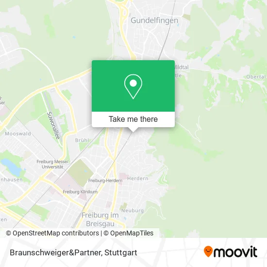 Карта Braunschweiger&Partner