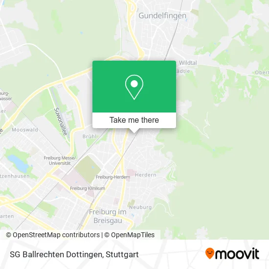 Карта SG Ballrechten Dottingen