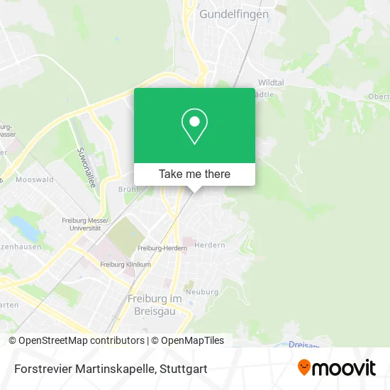 Карта Forstrevier Martinskapelle