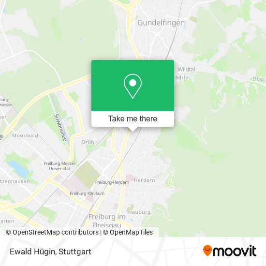 Карта Ewald Hügin