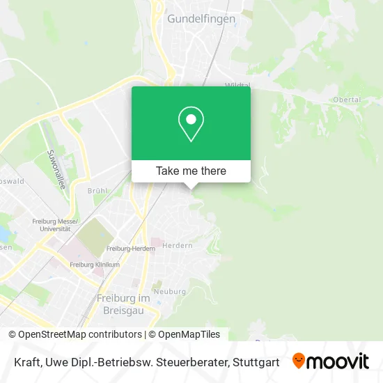 Карта Kraft, Uwe Dipl.-Betriebsw. Steuerberater