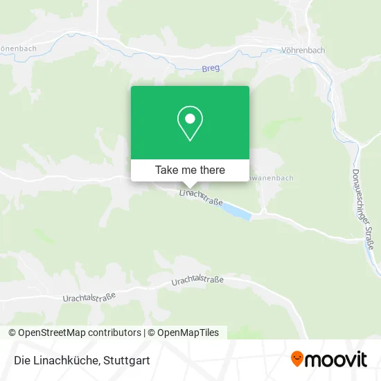 Карта Die Linachküche