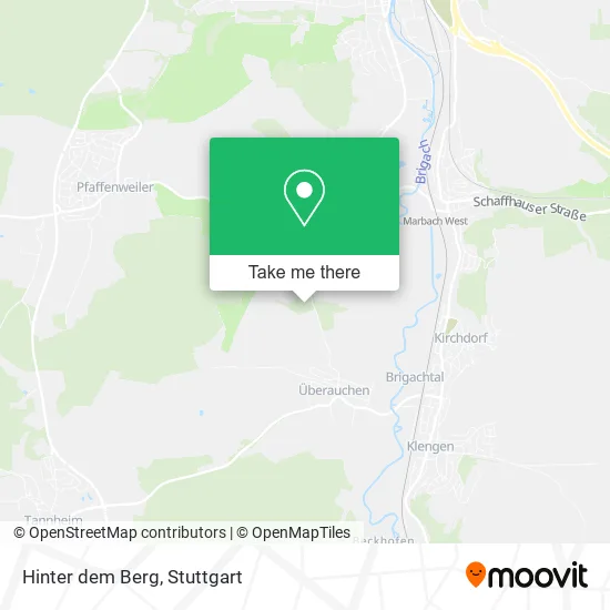 Карта Hinter dem Berg