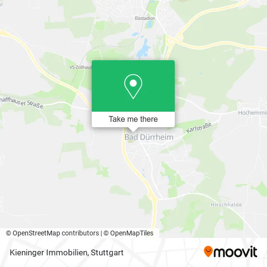 Карта Kieninger Immobilien