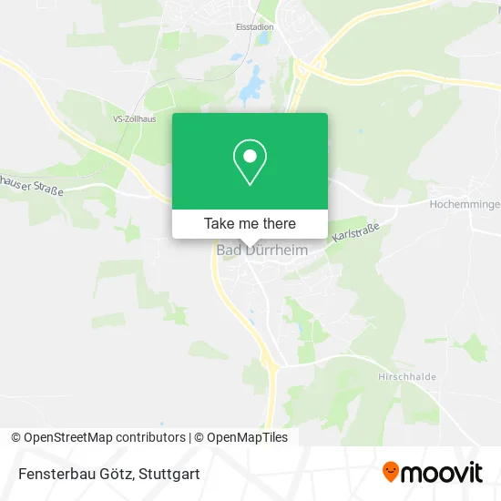 Карта Fensterbau Götz