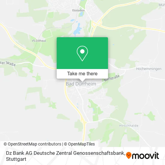 Карта Dz Bank AG Deutsche Zentral Genossenschaftsbank