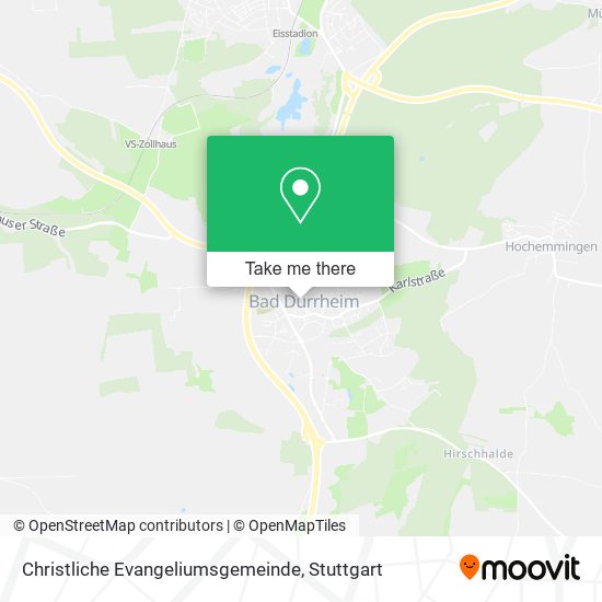 Christliche Evangeliumsgemeinde map